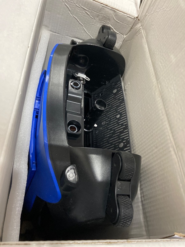 Photo 1 of 24/7 Solar Powered Pool Skimmer Robot with APP Support, Automatic Electric Floating Surface Cleaner for Above Ground & Inground Pools, Auto Robotic Pool Skimmer Bluetooth Control?Blue?