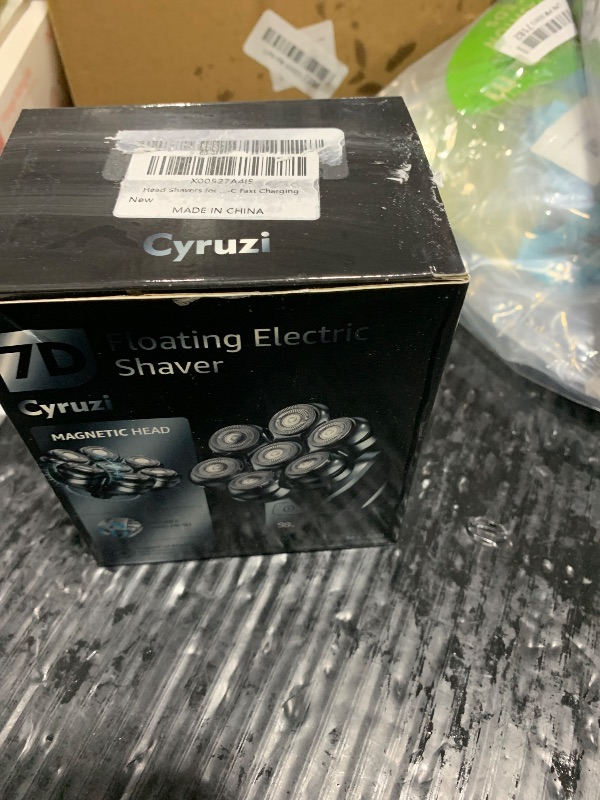 Photo 1 of Head Shavers for Bald Men: Electric Razor with ?? ???????? Removable Head, LED Display & IPX7 Waterproof Shaver, Type-C Fast Charging (Mint Green)