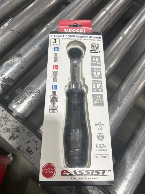 Photo 1 of VESSEL (USA Official) e-ASSIST MINI Ratchet Wrench