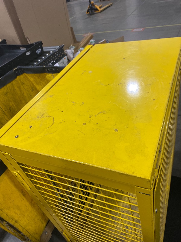 Photo 1 of Vertical Gas Cylinder Cabinet - Unassembled, 2 Cylinder Capacity
