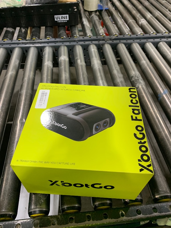Photo 1 of XbotGo Falcon All-in-One AI Action Camera, 4K Auto Tracking Sport Camera for Soccer, Basketball & Football, Dual-Lens Team Sports Recorder with Live Streaming, No Subscription Required (Edge Green)