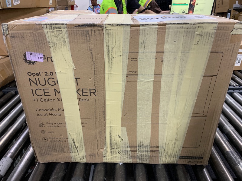 Photo 1 of GE Profile Opal Ultra, Countertop Nugget Ice Maker, 1 Gal XL Side Tank, *Amazon Exclusive*, 38 lbs/Day, Pebble Pellet Crushed Ice Machine, WiFi Stainless Steel