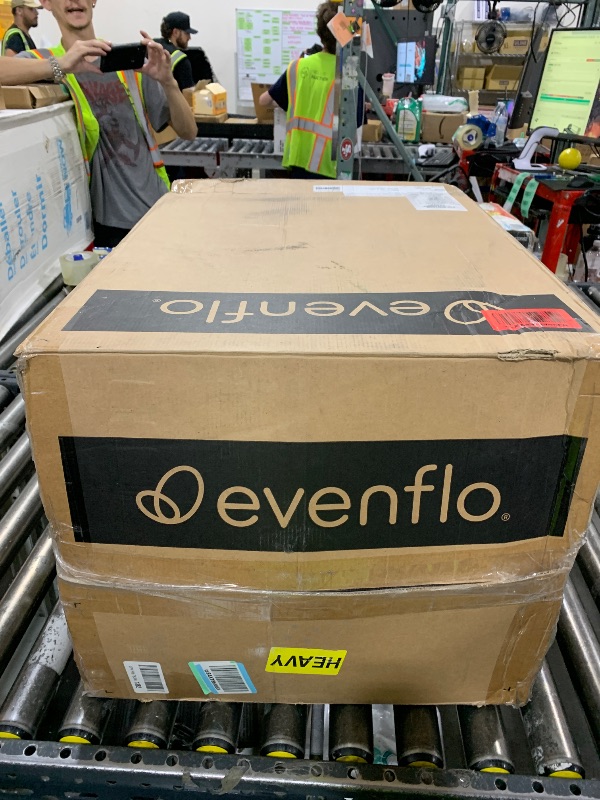Photo 1 of Evenflo Revolve360 Slim 2-in-1 Rotational Car Seat with Quick Clean Cover (Salem Black)