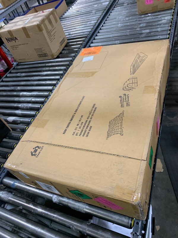 Photo 1 of Roof Rack Cargo Carrier Basket 65"*39"*6"+Waterproof Bag 20 Cubic Feet(51"*40"*17"),and Cargo Net with Attachment Hooks,Ratchet Straps.200 Lbs Capacity,Universal Rooftop Large Size Roof Rack Update