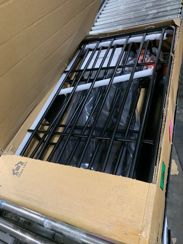 Photo 1 of Roof Rack Cargo Carrier Basket 65"*39"*6"+Waterproof Bag 20 Cubic Feet(51"*40"*17"),and Cargo Net with Attachment Hooks,Ratchet Straps.200 Lbs Capacity,Universal Rooftop Large Size Roof Rack Update