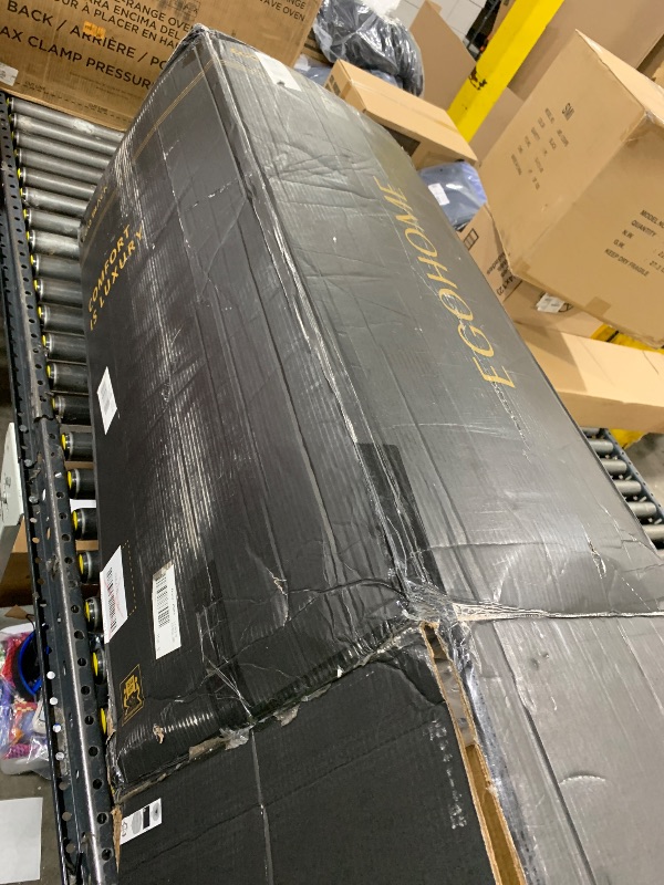 Photo 1 of EGOHOME 14 Inch Memory Foam Mattress for Back Pain, Cooling Copper Gel Bed in a Box, Foam Made in USA (Size Unknown)