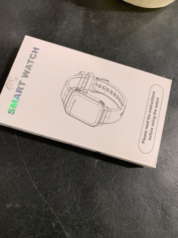 Photo 1 of TRAUSI Touchscreen Smartwatch with Bluetooth Call, 100 Modes and Sleep Notifications, Waterproof Watch for iPhone Black