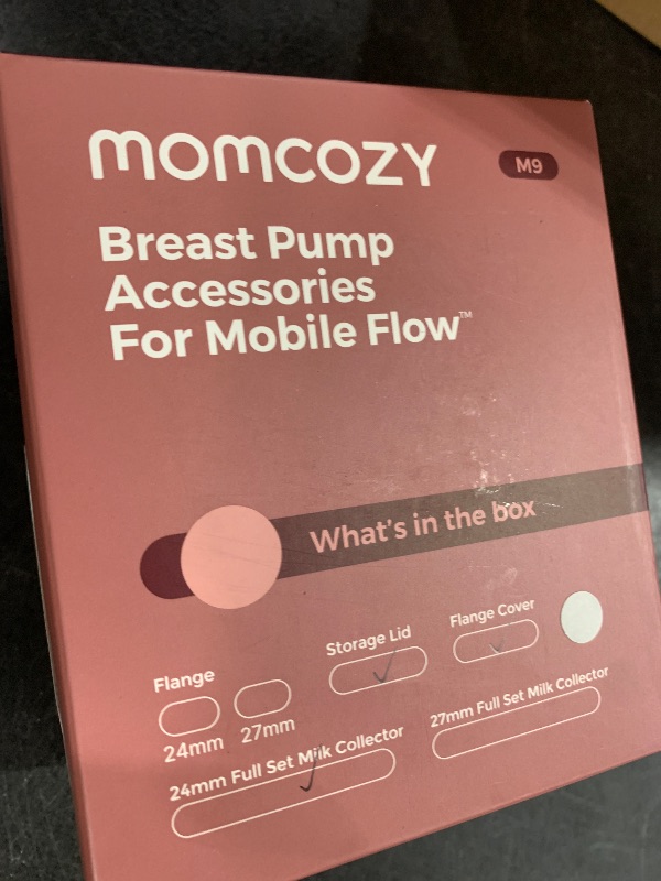 Photo 1 of Momcozy Upgrade Original Replacement Accessories for Upgraded Mobile Flow | Upgraded M9,Original Upgraded M9 Breastfeeding Parts,Full Set Parts,1 Pack