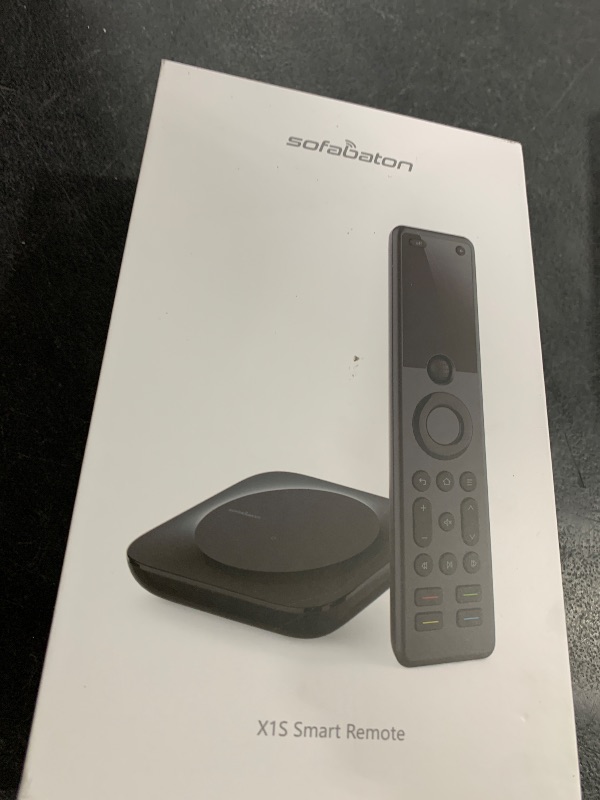 Photo 1 of SofaBaton X1S Universal Remote with Hub, Universal Remote Control with One Touch Activities, Customize SofaBaton APP, Compatible with 60 Devices, Compatible with Alexa Google Assistant, Raise to Wake