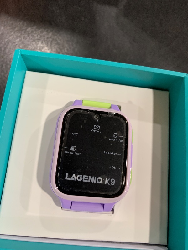 Photo 1 of LAGENIO K9 Smart Watch for Kids with GPS Tracker, AI Voice & Video Call,1.78" AMOLED, 4G Smartwatch with SOS, Parental Controls, School Mode, IP68 Waterproof Kids Smartwatch for Teens Ages 3 and Up