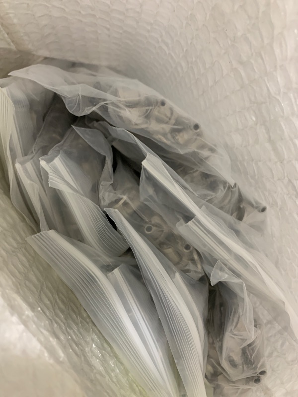 Photo 1 of CKE 50 Pairs Cable Railing Kit 1/8" Swage Toggle Turnbuckle Hardware T316 Stainless Steel Cable Railing Hardware for Wood Post, Angle 180° Adjustable Stairs Deck Cable Railing Kit 20 Cable Lines, CR25