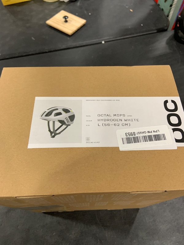Photo 1 of Poc Octal MIPS Helmet Hydrogen White, L