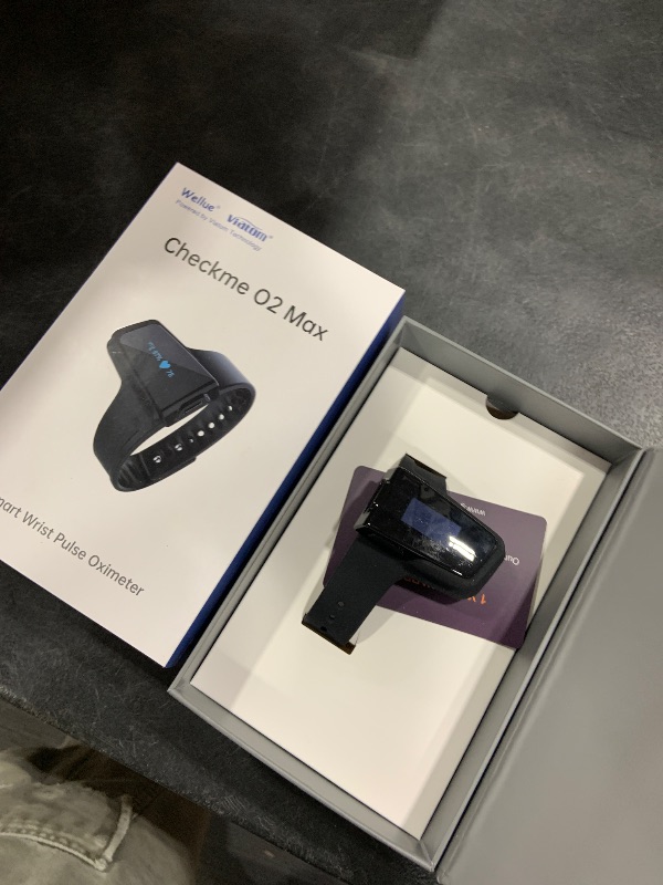 Photo 1 of Wellue O2 Pulse Oximeter with Smart Reminder | Blood Oxygen Saturation Monitor for SpO2 and Heart Rate Tracking Continuously, Bluetooth Finger Ring with Free APP &PC Report, Style 1