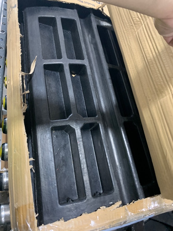 Photo 1 of Car Vehicle Curbside Driveway Ramp - 4ft Heavy Duty Rubber Threshold Bridge Track Curb Ramp, for Loading Dock, Garage, Sidewalk, Truck, Scooter, Bike, Motorcycle, Wheelchair Mobility - Pyle PCRBDR21