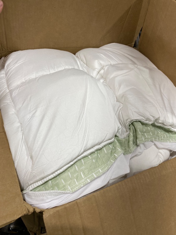 Photo 1 of 4 Inch Mattress Topper Memory Foam Cooling Bamboo Full Size Back Pain
