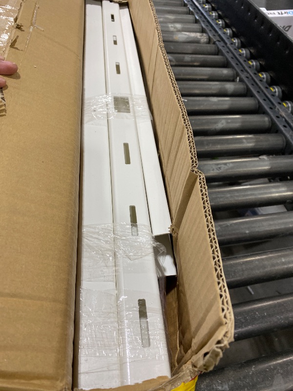 Photo 1 of Zippity Madison Picket Fence Panels, White Vinyl DIY No Dig Kit