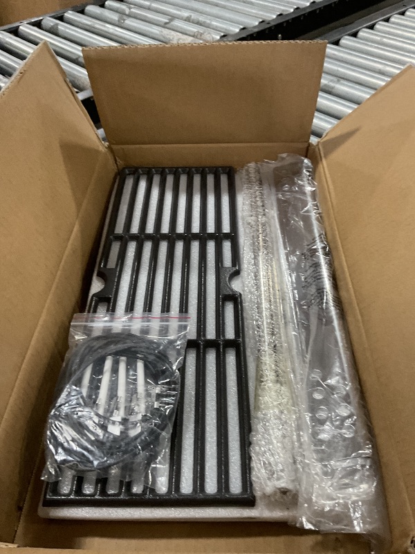 Photo 1 of Grill Replacement Parts for Charbroil Performance 475 4 Burner 463347017 463377017 463342119 18" Grill Grates Burner Heat Plates for Char Broil 463335517 463376017 463377319 463275517 Gas Grill Parts
