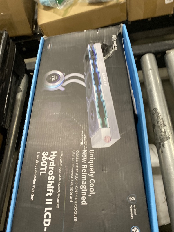 Photo 1 of ARCTIC Liquid Freezer III Pro 360 A-RGB (White) - AIO CPU Cooler, 3 x 120 mm Water Cooling, 38 mm Radiator, PWM Pump, VRM Fan, AMD AM5/AM4, Intel LGA1851/1700 Contact Frame - White