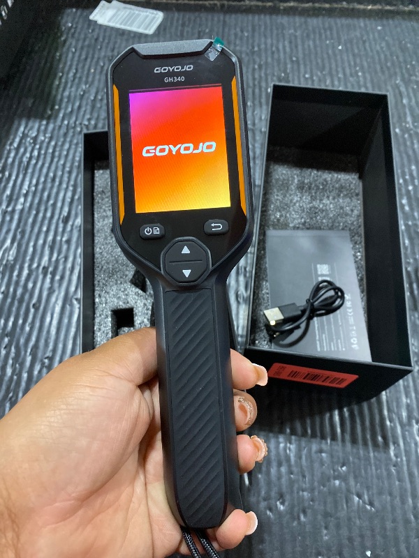 Photo 1 of GH340 Thermal Imaging Camera 640x480 Super Resolution, Dual-Camera with 2MP Visual Camera, 256x192 IR Resolution Handheld Thermal Camera for Home Inspection, HVAC Electrical Water Leak Break Detection