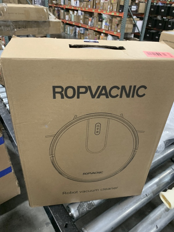 Photo 1 of ROPVACNIC Robot Vacuum Cleaner Robot Vacuum and Mop Combo with 5200Pa Suction, Personalized Cleaning Adjustments, Self-Charging Robotic Vacuum Cleaner, Advanced Obstacle Avoidance