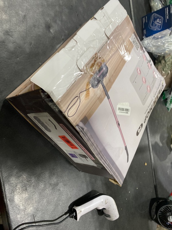 Photo 1 of Scrubbing Steam Mop with Rotating Pads,All-in-One Spin Steam Cleaner for Floor Cleaning,Large Tank,23FT Cord, LED Headlights,Reusable Pads & Self-Standing,Safe for Hard Floor/Laminate/Marble