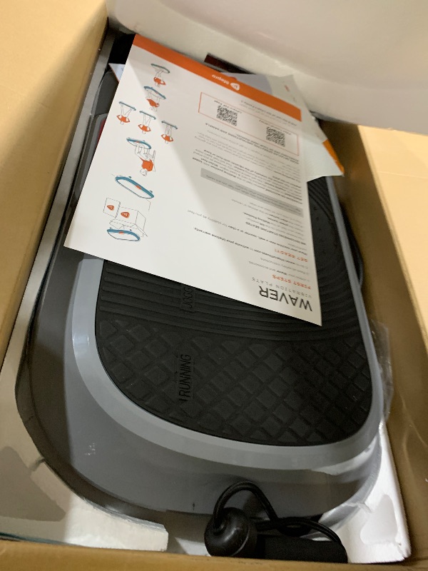 Photo 1 of Lifepro Waver Vibration Plate Exercise Machine – High-Intensity Vibration Plate for Lymphatic Drainage – Full-Body Workout Vibrating Platform with Loop Bands – Fitness Equipment for Strength & Toning