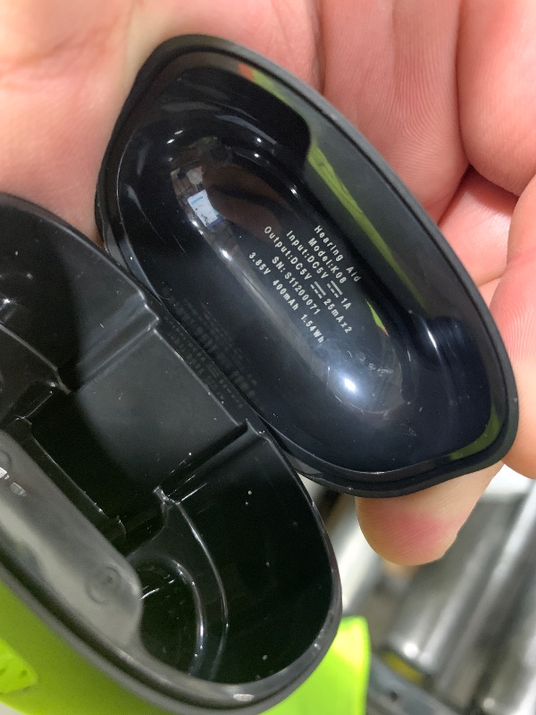 Photo 1 of OTC Rechargeable Hearing Aids for Seniors with Automatic Noise Cancelling, LED Display, FSA&HSA Eligible, 5-Level Volume Control for Clear Sound (Black)
