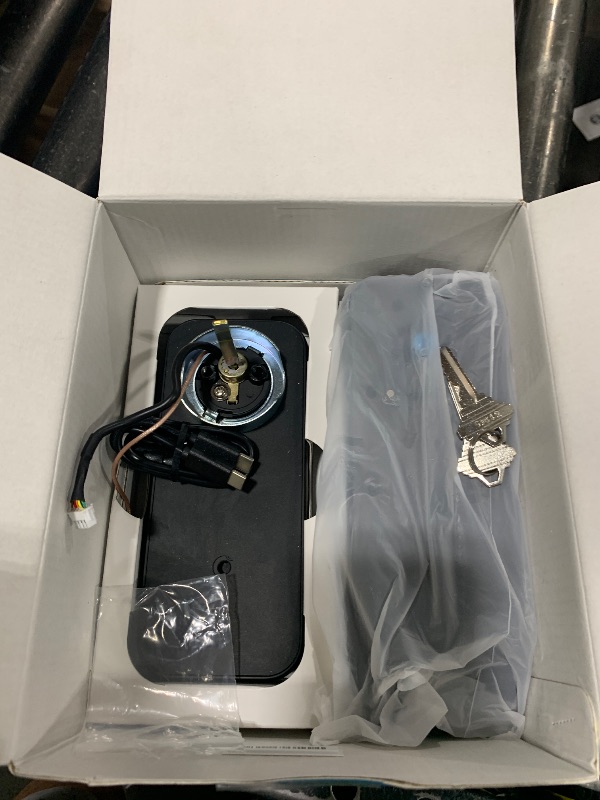 Photo 1 of myQ Secure View™ 3-in-1 Smart Lock with 2K HDR Video Doorbell Camera, Face Access, Fingerprint Access, PIN & App Control — Intelligent Entry with Built-in Camera, Color Night Vision & Two-Way Audio