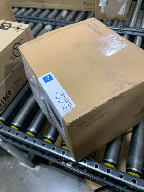 Photo 1 of Synology DS1525+ Video Editing & Production Server - Scale to 300TB, 10GbE Ready & Multi-User Workflows (5-Bay Diskless NAS)