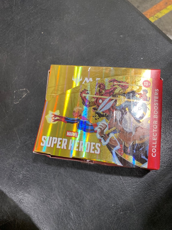 Photo 1 of Magic: The Gathering | Marvel Super Heroes Collector Booster Box | 12 Packs | Collectible Trading Card Game