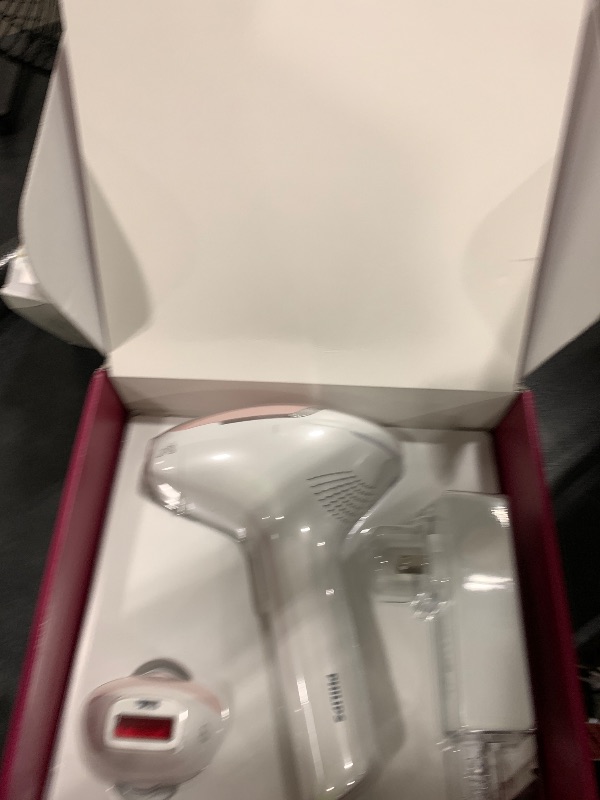 Photo 1 of Philips Lumea IPL — Salon-like Laser Hair Removal, Permanent Hair Reduction Device At Home for Body & Facial Hair Removal for Women with Unique UV Filter for Face — 5 Settings, Skin Sensors, BRI932/03