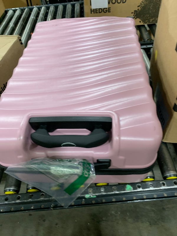 Photo 1 of Travelpro Maxlite Air V2 Hardside Expandable Checked Luggage, 8 Spinner Wheels, Lightweight Hard Shell Suitcase, TSA lock, Pink, Checked Medium 25-Inch