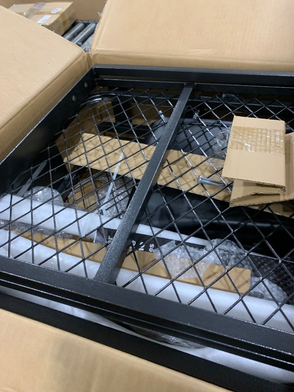 Photo 1 of Hitch Mount Cargo Carrier Rack Basket