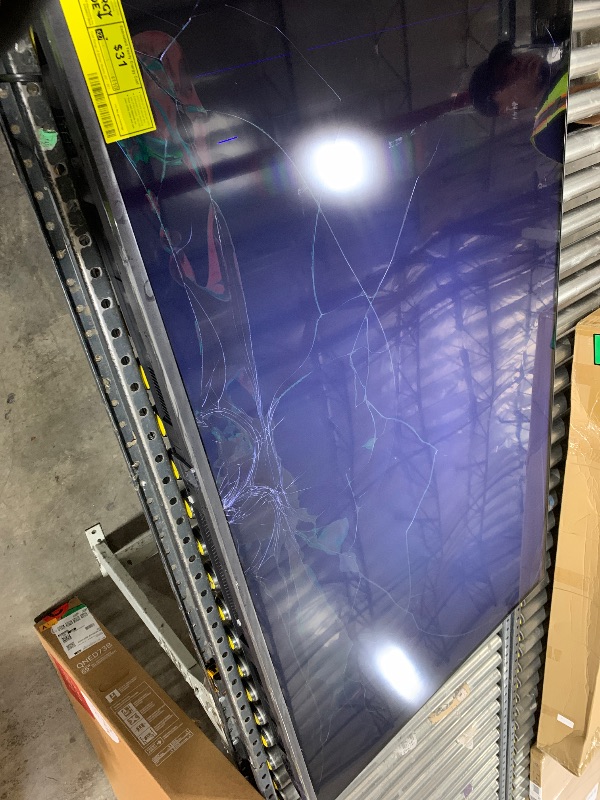 Photo 1 of LG Amazon Exclusive 65-Inch Class QNED AI 4K QNED73 Series Mini LED Smart TV w/AI Sound Pro, HDR10, AI 4K Super Upscaling, Filmmaker Mode, Wow Orchestra, Compatible with Alexa (65QNED73BUA, 2026) SALVAGE FOR PARTS ONLY