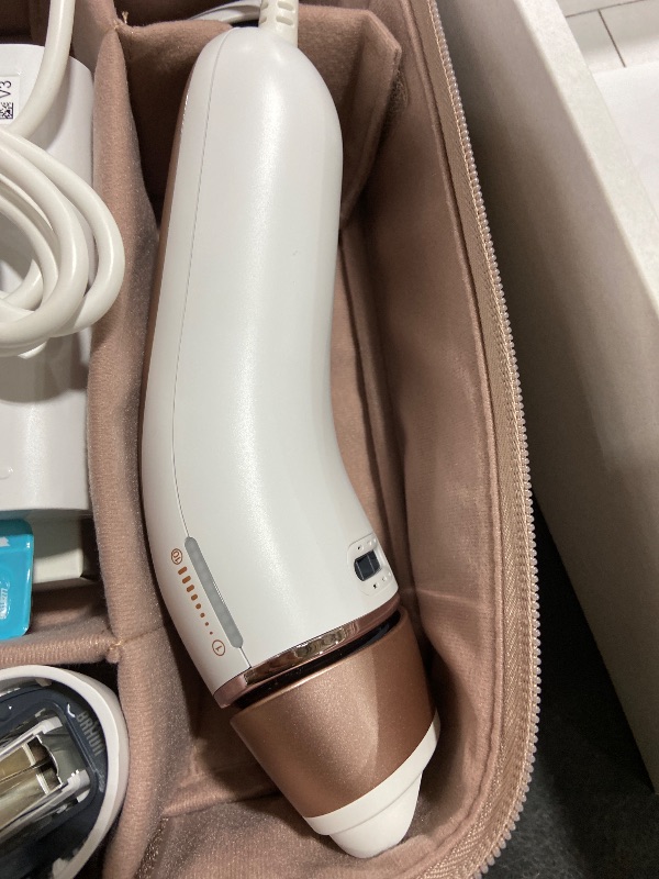 Photo 1 of Braun Skin i-Expert Smart IPL PL7219 at Home Laser Hair Removal for Women and Men with App, Premium Pouch, Venus Razor, 2 Smart Heads, Facial Trimmer