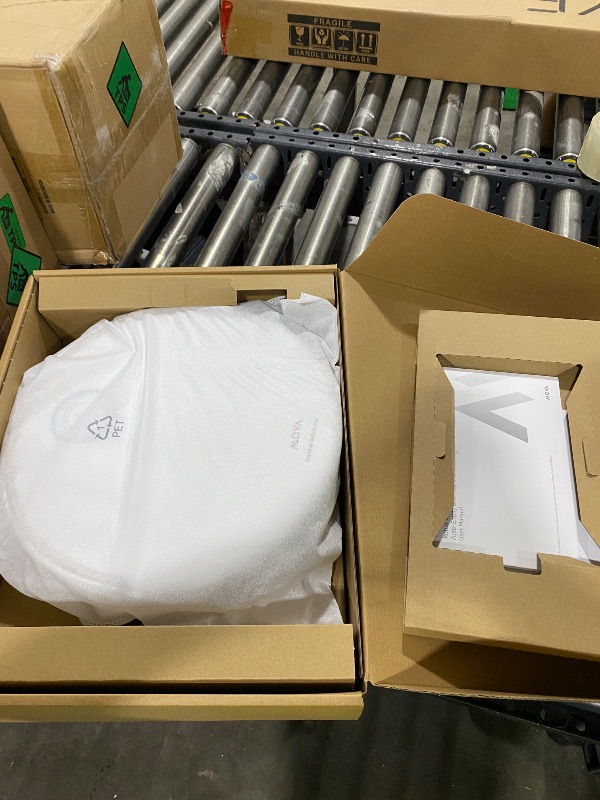 Photo 1 of FOR PARTS, DOES NOT FUNCTION**********MOVA V50 Ultra Complete Robot Vacuum and Mop, 24,000Pa Suction, Zero Tangling Duobrush, 2.28in Obstacle Overcoming, FlexiRise Navigation, 176°F Hot Water Mop Self-Cleaning & Fast Hot Air Drying, White