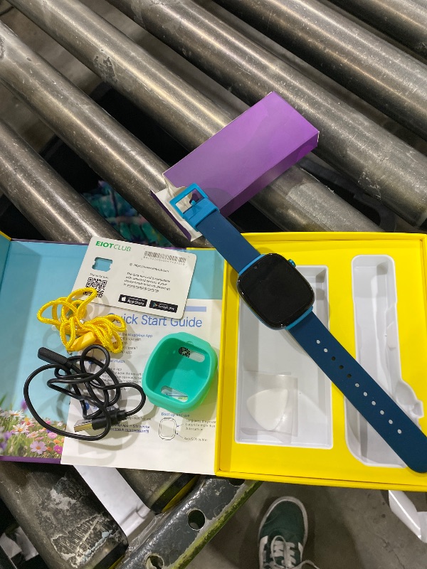 Photo 1 of EIOTCLUB Kids Smart Watch MX3 | 4G LTE Video Call & GPS Tracker | School Mode & Safe Zones | SOS Button & Parental Controls, Task & Mood Log | Children Smartwatch IP68, for Ages 4-12(for US)