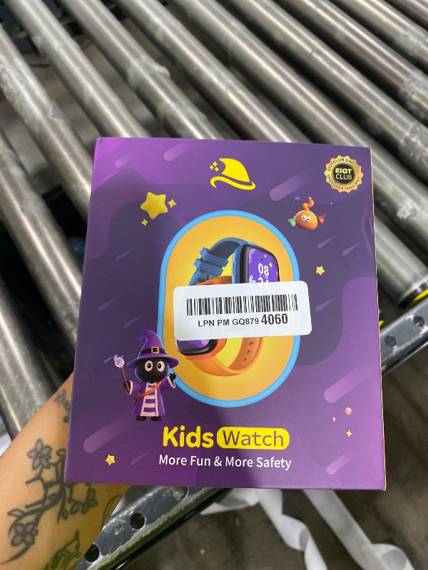 Photo 1 of EIOTCLUB Kids Smart Watch MX3 | 4G LTE Video Call & GPS Tracker | School Mode & Safe Zones | SOS Button & Parental Controls, Task & Mood Log | Children Smartwatch IP68, for Ages 4-12(for US)