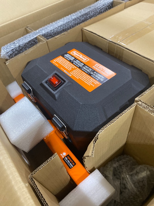 Photo 1 of SuperHandy Electric Trailer Dolly 3600LBS Max Trailer Weight 600LB Max Tongue Weight DC 24V 800W 7Ah w/Heavy Duty Commercial 2" Ball Hitch Mount