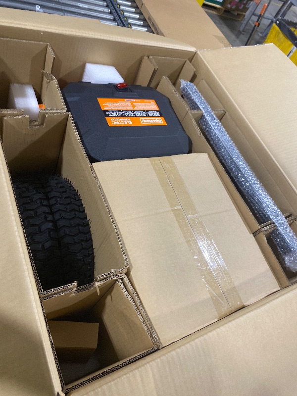 Photo 1 of SuperHandy Electric Trailer Dolly 3600LBS Max Trailer Weight 600LB Max Tongue Weight DC 24V 800W 7Ah w/Heavy Duty Commercial 2" Ball Hitch Mount