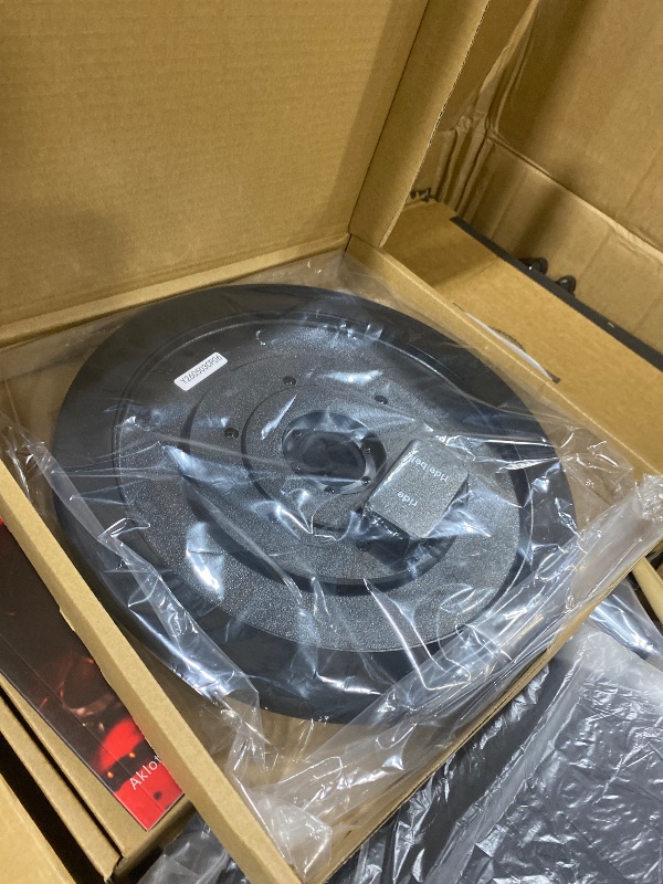 Photo 1 of AKLOT Expanded-Size Electric Drum Set: 12'' Two-Piece Standalone Hi-Hat, Independent Kick Drum and 10'' Dual-Zone Snare, 12'' Triple-Zone Ride Cymbal, All Mesh Heads, 460 Sounds, (Double Bass Pedal)