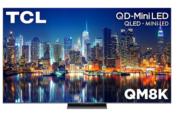 Photo 1 of TCL - 65" Class QM8K Series 4K UHD QD-Mini LED Smart TV 