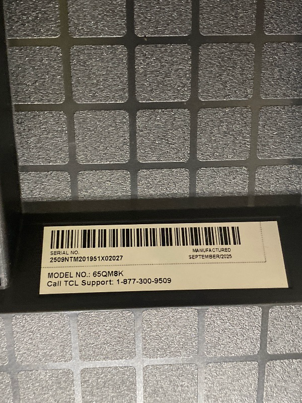 Photo 1 of TCL - 65" Class QM8K Series 4K UHD QD-Mini LED Smart TV