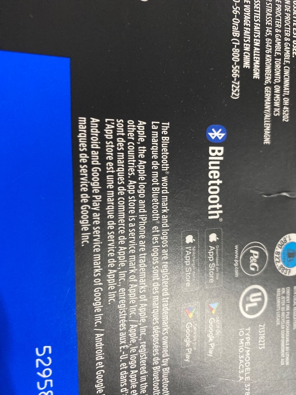 Photo 1 of Oral-B Rechargeable Electric Toothbrush, iO9 Limited Ultimate Clean, 7 Cleaning Modes, Interactive Display, iSense Charger, Charging Travel Case, Visible Pressure Sensor, 3 Brush Heads, Rose Quartz