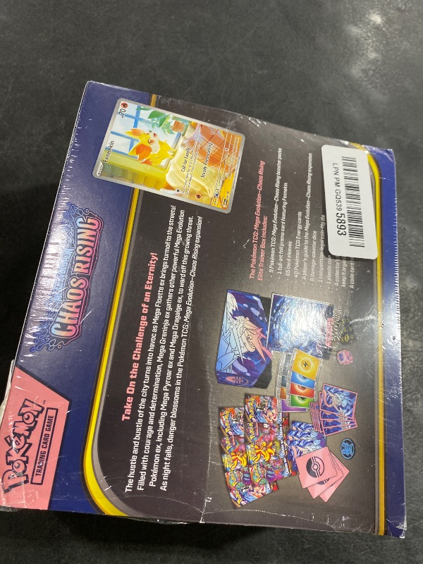 Photo 1 of Pokémon TCG: Mega Evolution—Chaos Rising Elite Trainer Box