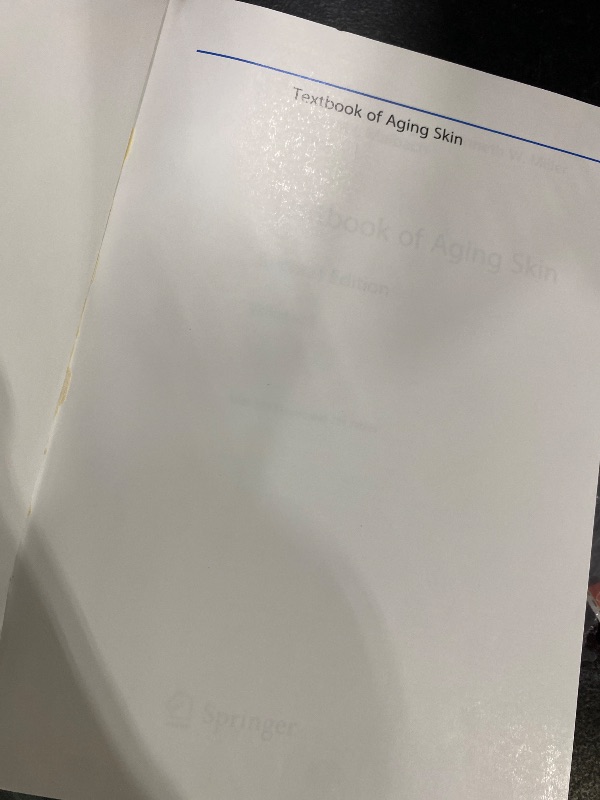 Photo 1 of Textbook of Aging Skin