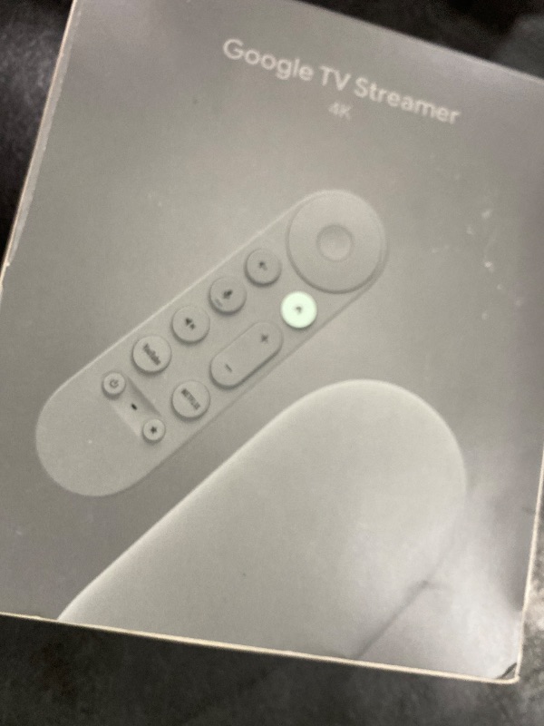 Photo 1 of Google TV Streamer 4K - Fast Streaming Entertainment on Your TV with Voice Search Remote - Watch Movies, Shows, Live TV, and Netflix in 4K HDR - Smart Home Control - 32 GB of Storage - Hazel
