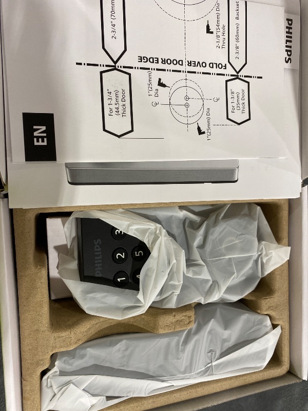 Photo 1 of Philips Wi-Fi Door Lock, WiFi Smart Lock Keyless Entry Deadbolt for Front Door, Compatible with Alexa & Google Assistant, Remote Control, Built-in WiFi, APP Fingerprint Passcode Unlock, Auto Locking