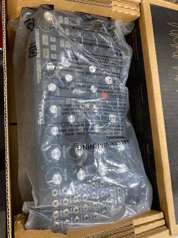 Photo 1 of MOOG Subharmonicon Semi-Modular Analog Polyrhythmic Synthesizer with Dual Sequencer, MIDI, and Patch Bay