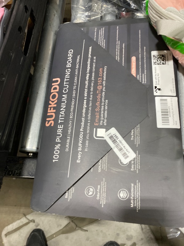 Photo 1 of 3 Piece Titanium Cutting Boards for Kitchen, Double-Sided Non-toxic Titanium Cutting Board, Dishwasher Safe Cutting Board for Meat, Vegetables, Fruits & Daily Food Prep